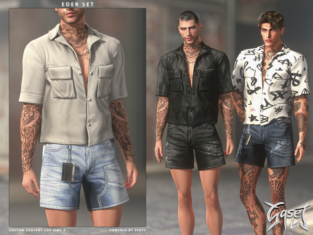 Скриншот мода Сет одежды Eder Set